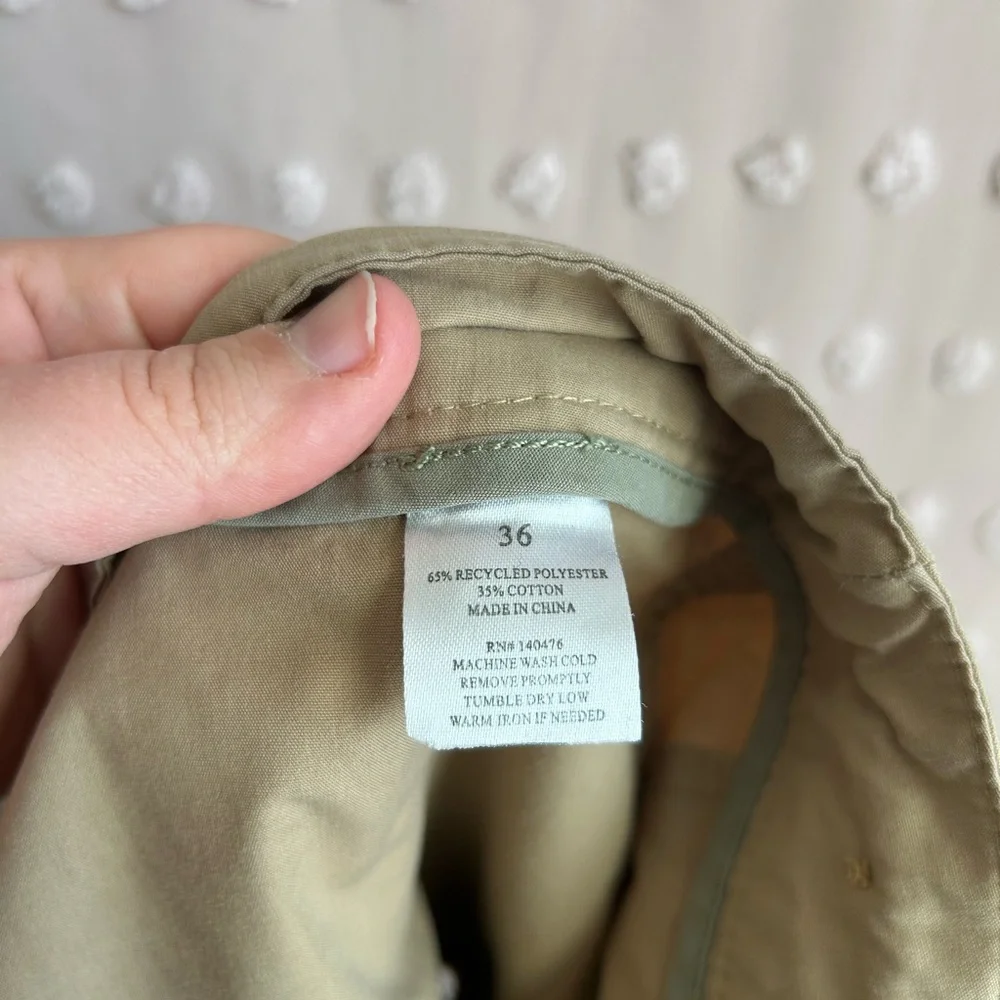 Faherty Men’s‎ All Day Short 9” Inseam Sz 36 Khaki